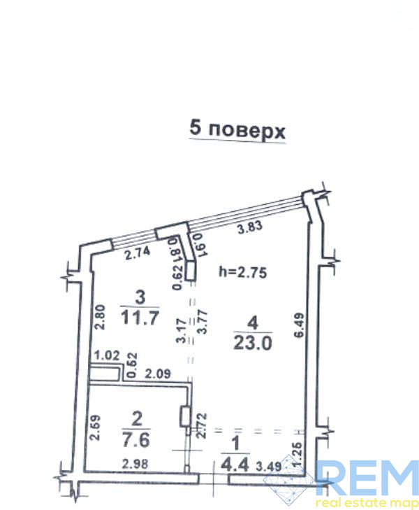 продажа однокомнатной квартиры номер A-160549 в Малиновском районе, фото номер 5